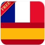 spanish french dictionary free android application logo